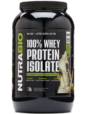NUTRABIO® 100% WHEY PROTEIN ISOLATE